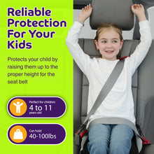 Load image into Gallery viewer, BubbleBum Inflatable Car Booster Seat - Travel Booster Seat - Black Style ✔️