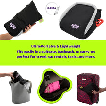 Load image into Gallery viewer, BubbleBum Inflatable Car Booster Seat - Travel Booster Seat - Black Style ✔️
