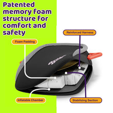 Load image into Gallery viewer, BubbleBum Inflatable Car Booster Seat - Travel Booster Seat - Black Style ✔️