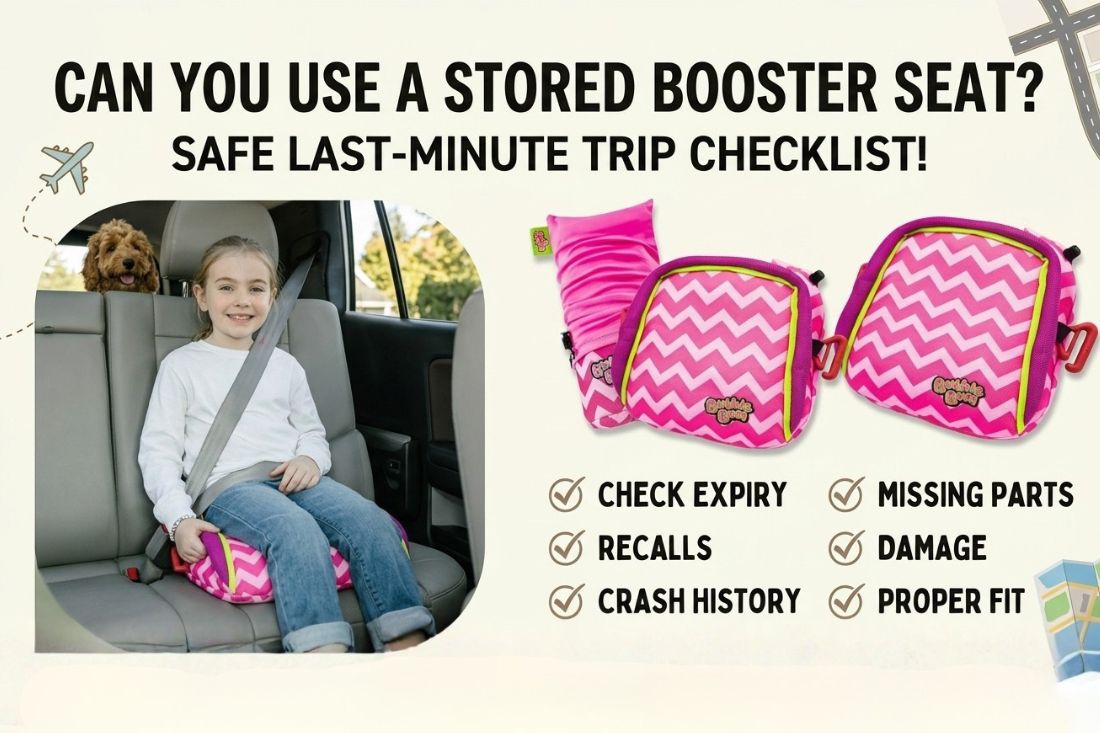 Can You Use a Stored Booster Seat for a Last-Minute Trip