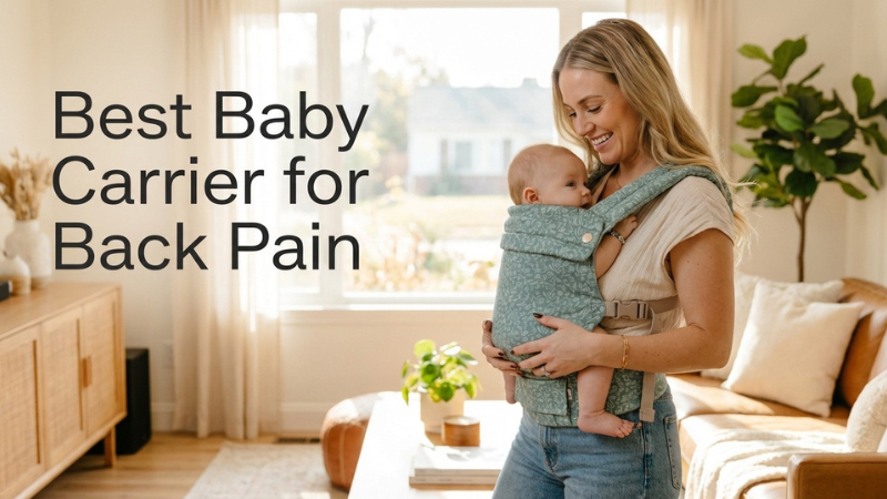 The Best Baby Carrier for Back Pain End Your Discomfort for Good