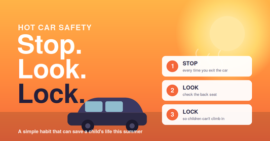 Stop. Look. Lock.: A Simple Habit That Can Save a Child's Life This Summer