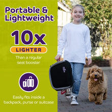 Load image into Gallery viewer, BubbleBum Inflatable Car Booster Seat - Travel Booster Seat - Black Style ✔️
