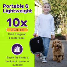 Load image into Gallery viewer, BubbleBum Inflatable Car Booster Seat - Travel Booster Seat - Black Style ✔️
