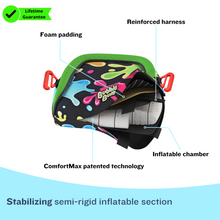 Load image into Gallery viewer, BubbleBum Inflatable Car Booster Seat - Travel Booster Seat - Slime Style ✔️
